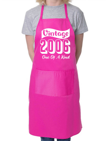 Vintage Birthday 2006 18th Birthday Funny Apron Baking BBQ