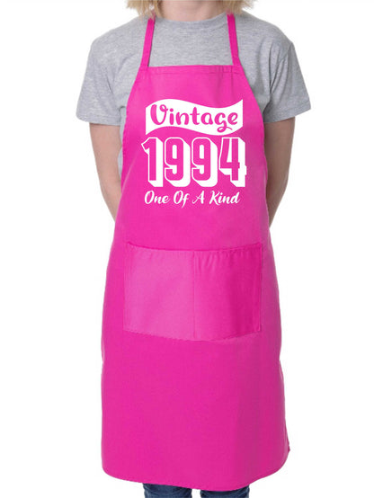 30th Birthday Vintage 1994 Age 30 Funny Apron Novelty Baking BBQ