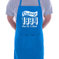 Vintage Birthday 1934 90th Birthday Funny Apron Novelty Baking BBQ