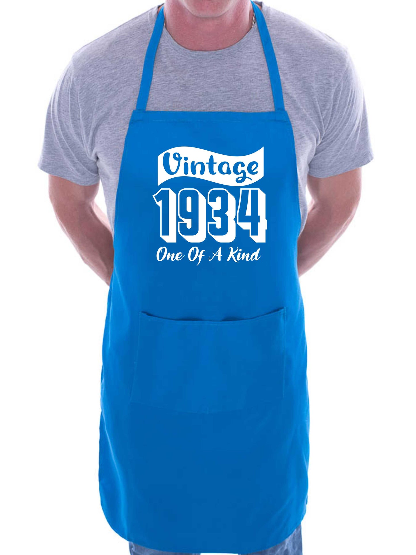Vintage Birthday 1934 90th Birthday Funny Apron Novelty Baking BBQ