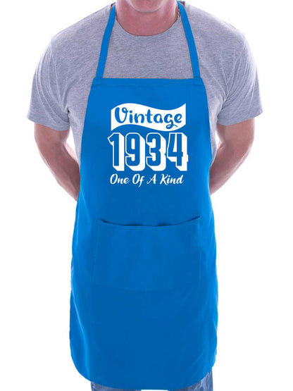 Vintage Birthday 1934 90th Birthday Funny Apron Novelty Baking BBQ