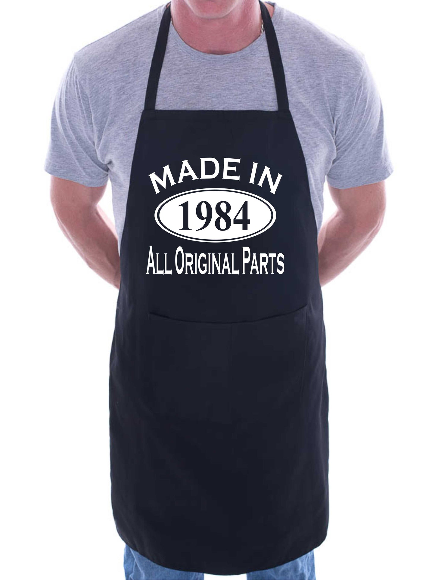 Made In 1984 40th Birthday BBQ Cooking Funny Novelty Apron