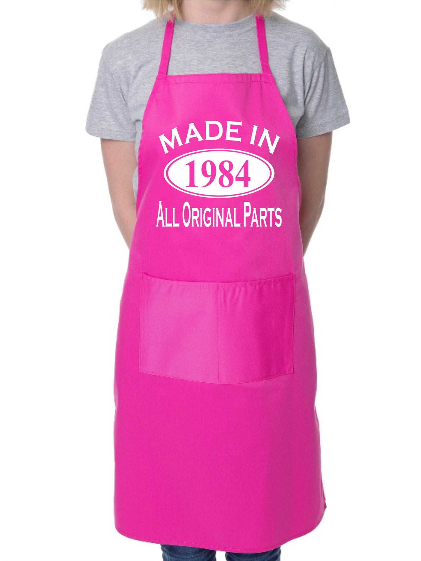 Made In 1984 40th Birthday BBQ Cooking Funny Novelty Apron