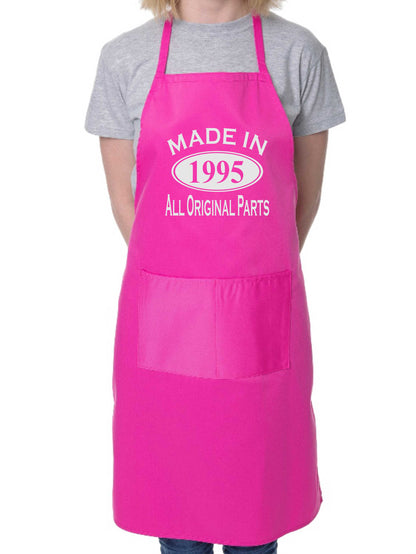 Made In 1995 30th Birthday BBQ Cooking Funny Novelty Apron