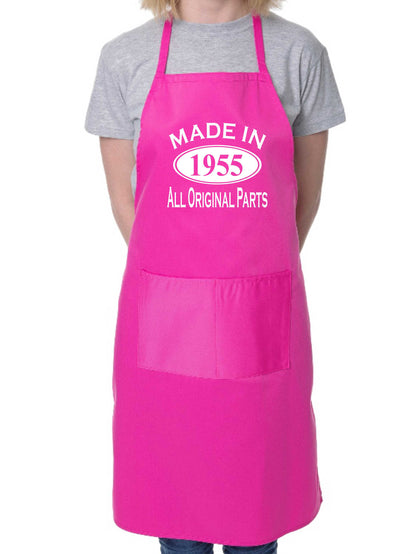 Made In 1955 70th Birthday BBQ Cooking Funny Novelty Apron