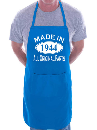 Made In 1944 80th Birthday BBQ Cooking Funny Novelty Apron