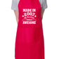 18th Birthday Made In 2007 BBQ Cooking Funny Novelty Apron