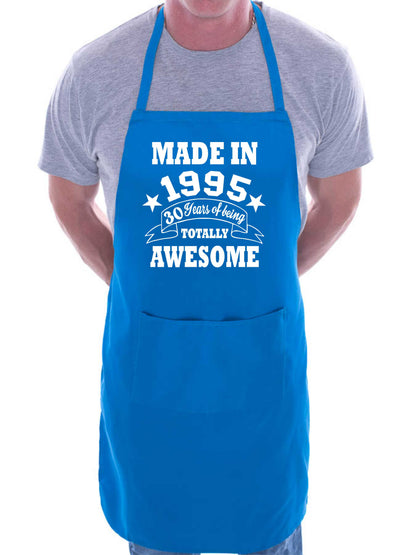 30th Birthday Made In 1995 BBQ Cooking Funny Novelty Apron