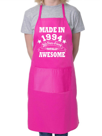 30th Birthday Made In 1994 BBQ Cooking Funny Novelty Apron