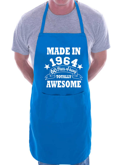 60th Birthday Made In 1964 BBQ Cooking Funny Novelty Apron