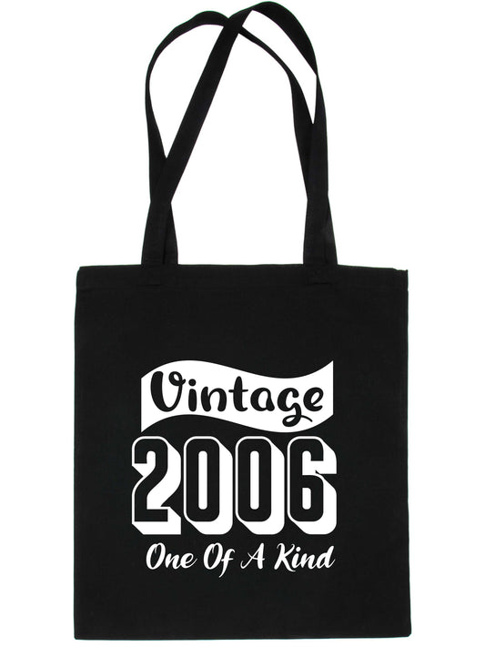 Born In 2006 18th Birthday Age 18 Funny Shopping Tote Bag
