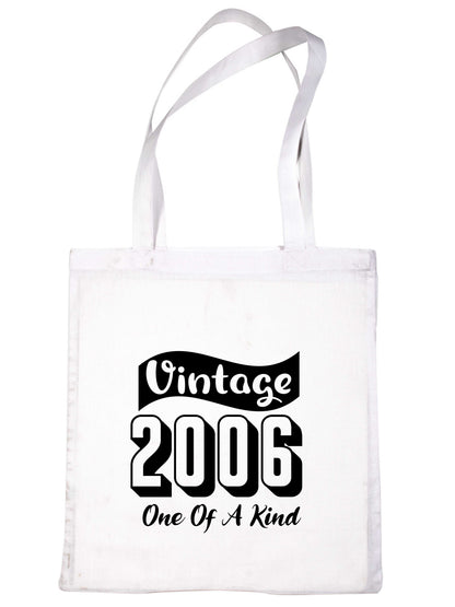 Born In 2006 18th Birthday Age 18 Funny Shopping Tote Bag