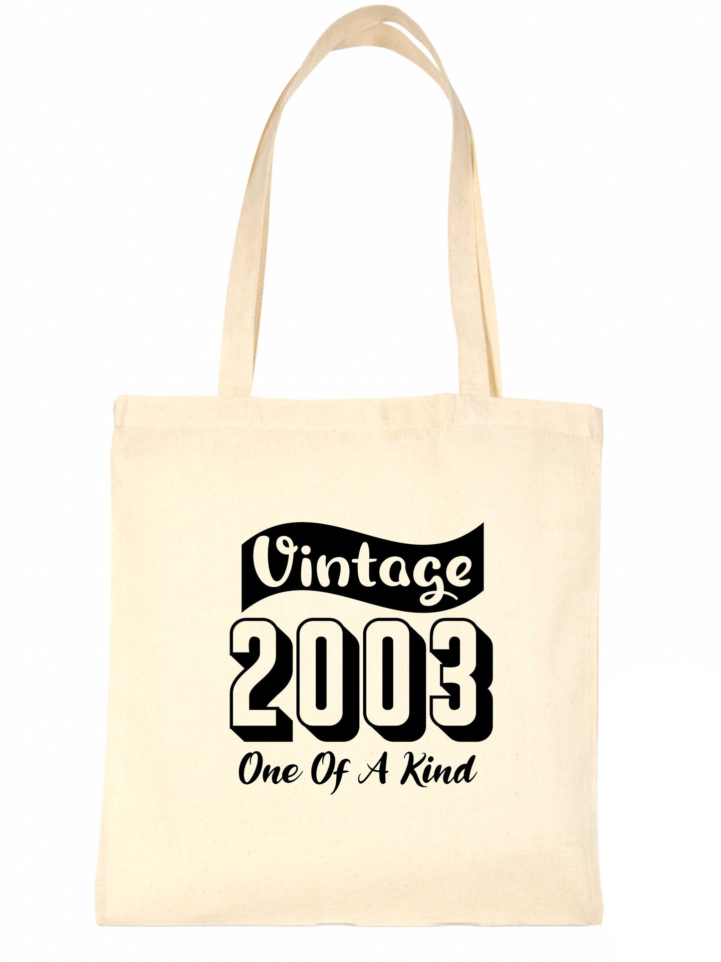 Born In 2003 21st Birthday Age 21 Funny Re Usuable Shopping Tote Bag