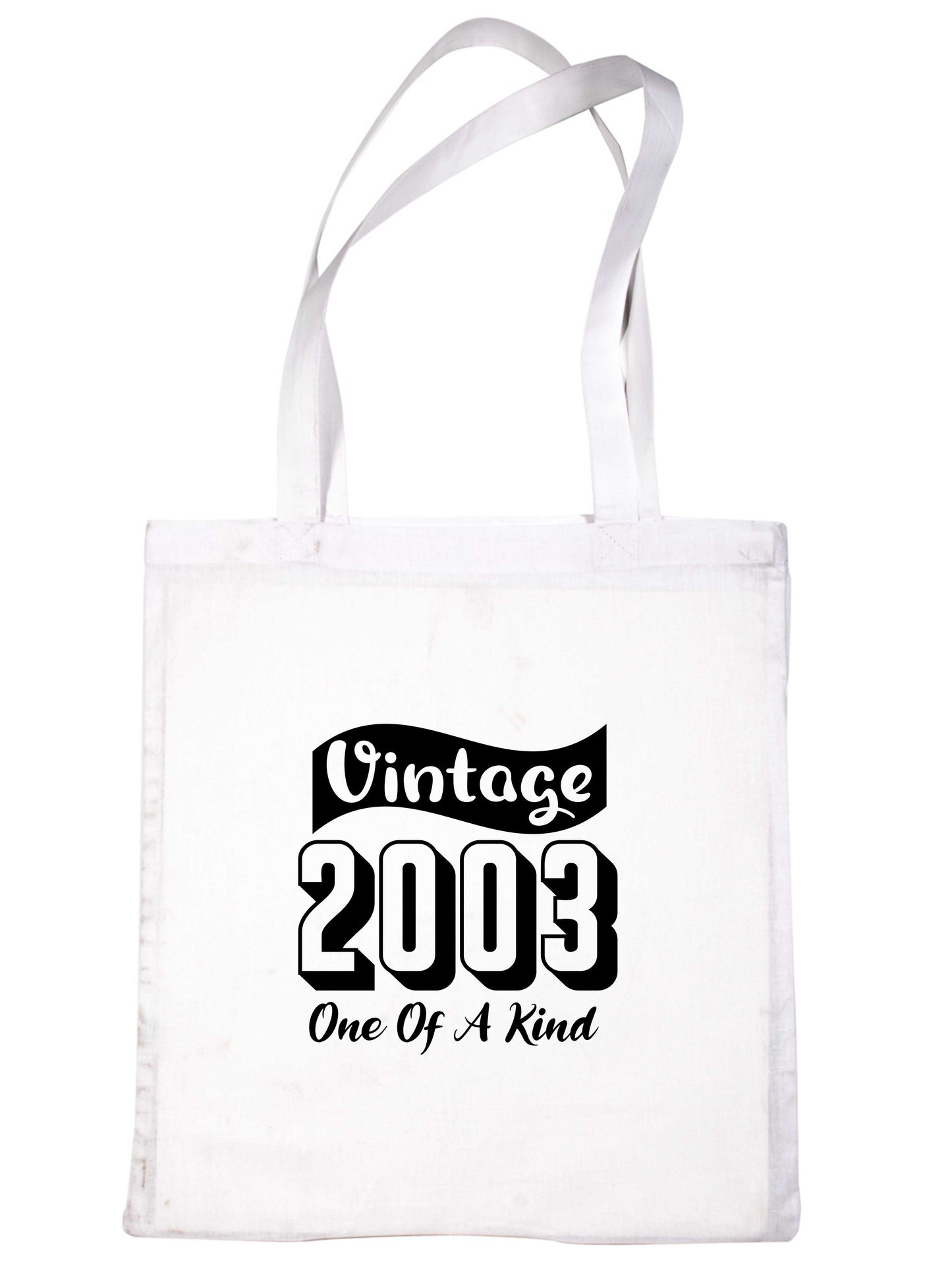 Born In 2003 21st Birthday Age 21 Funny Re Usuable Shopping Tote Bag