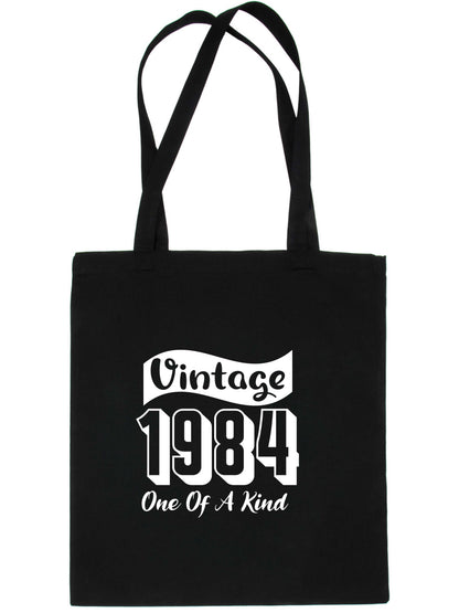 Born In 1984 40th Birthday Age 40 Funny Re Usuable Shopping Tote Bag