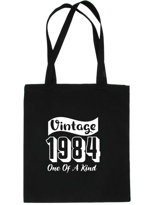 Born In 1984 40th Birthday Age 40 Funny Re Usuable Shopping Tote Bag