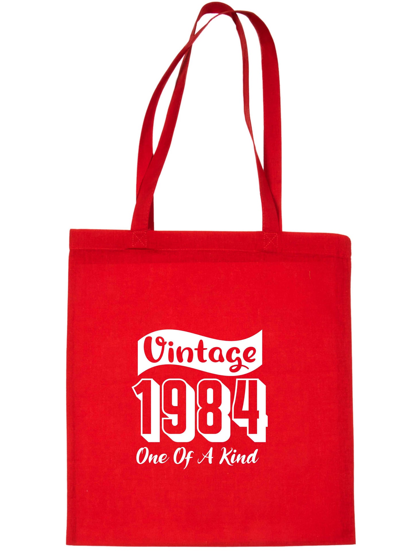 Born In 1984 40th Birthday Age 40 Funny Re Usuable Shopping Tote Bag