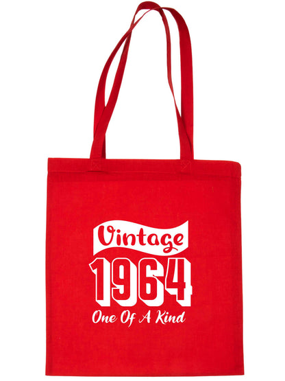 Born In 1964 60th Birthday Age 60 Funny Re Usuable Shopping Tote Bag