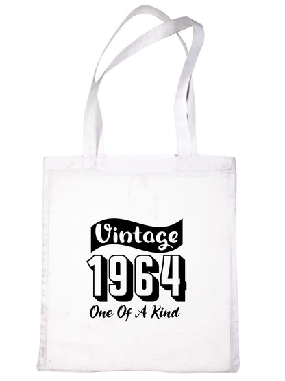 Born In 1964 60th Birthday Age 60 Funny Re Usuable Shopping Tote Bag
