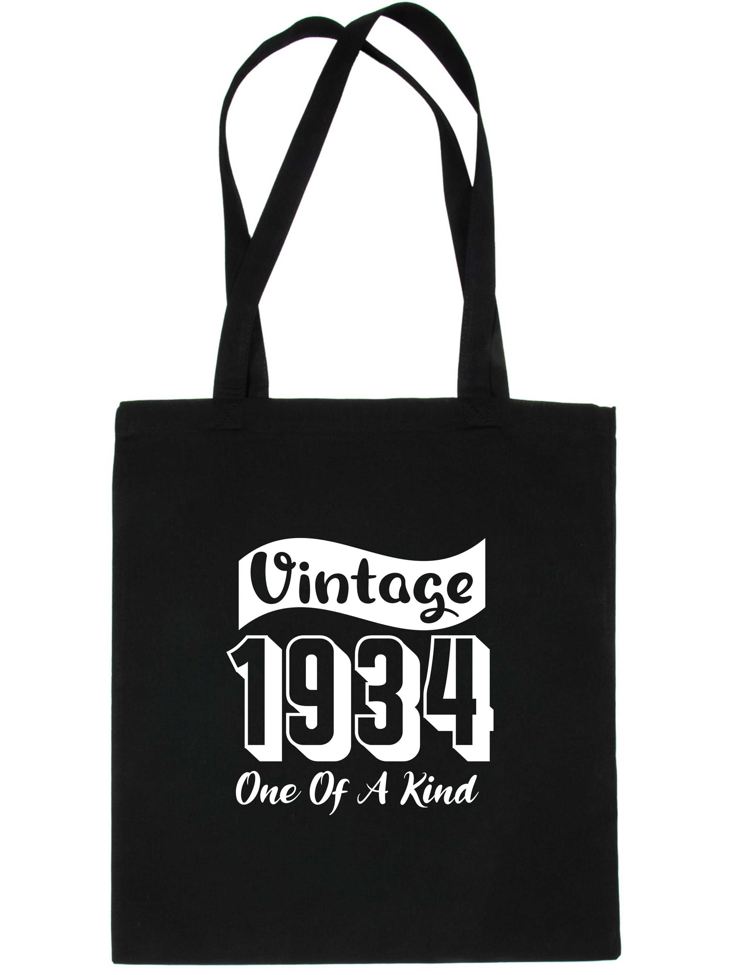 Born In 1934 90th Birthday Age 90 Funny Re Usuable Shopping Tote Bag