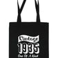 Print4U Born In 1935 90th Birthday Age 90 Re Usable Shopping Tote Bag