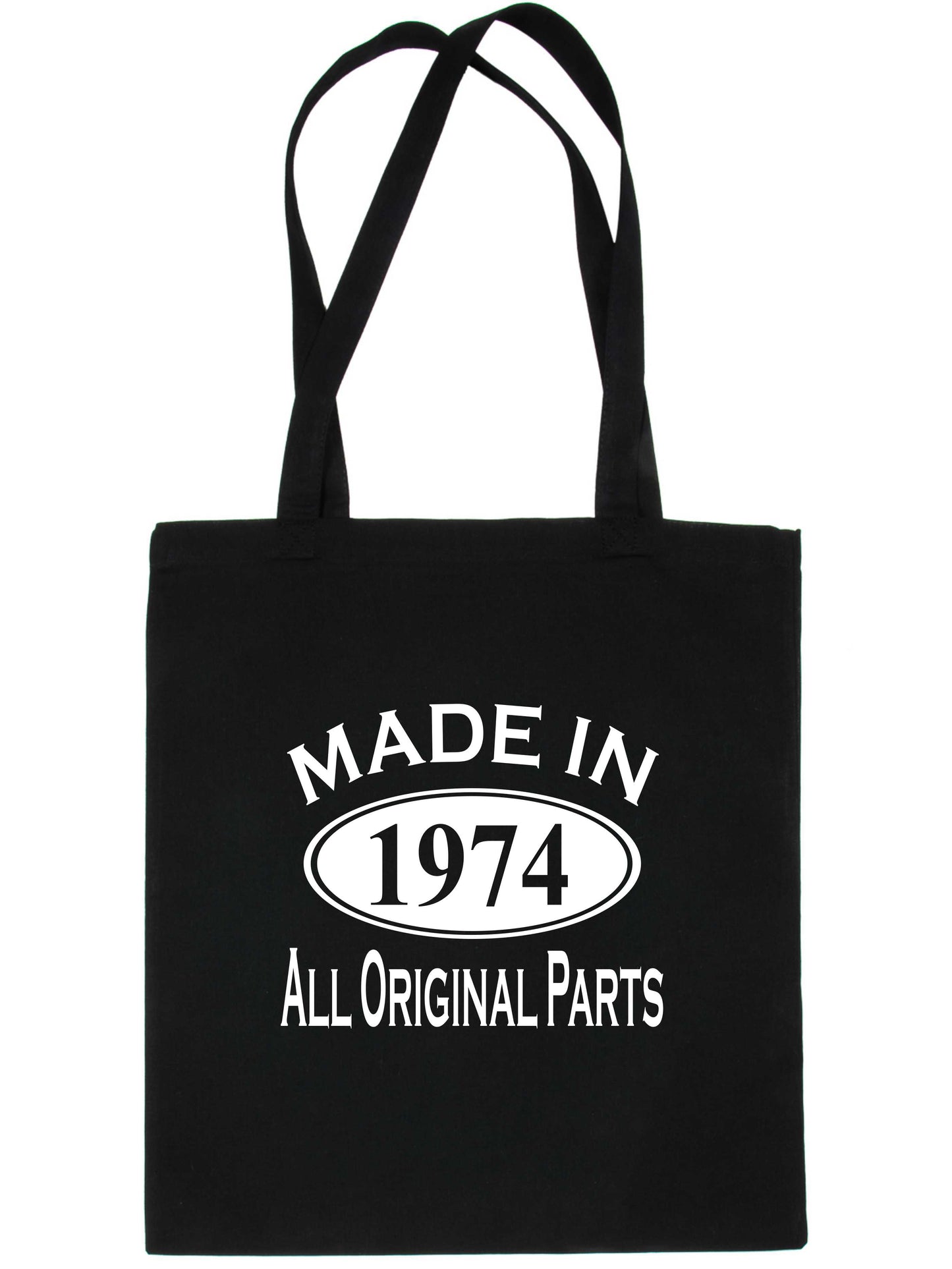 Print4u Shopping Tote Bag For Life Made In 1974 50th Birthday