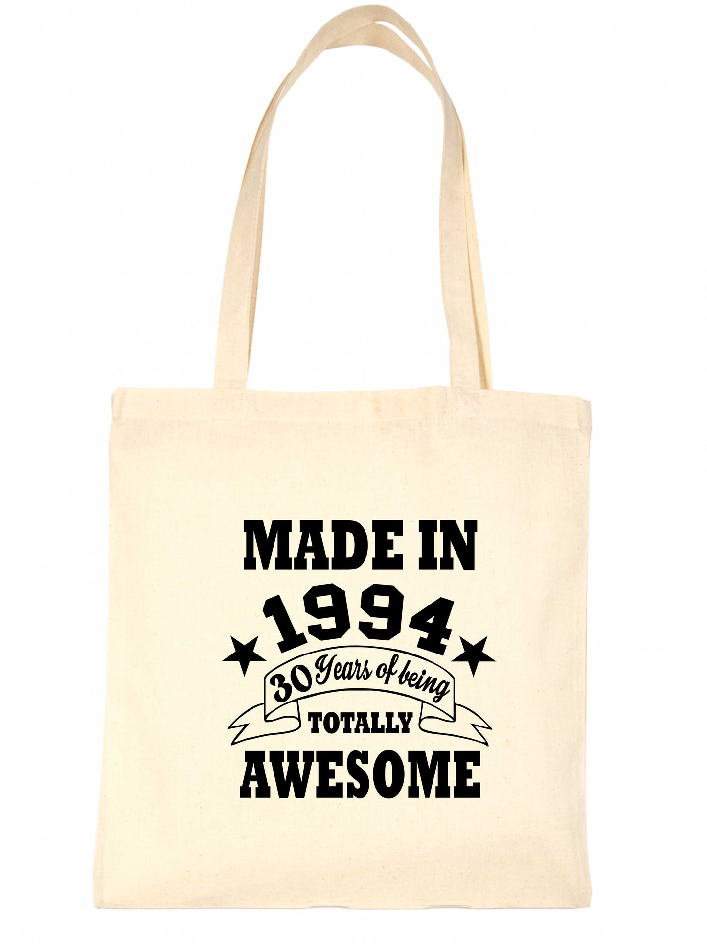 Made In 1994 30th Birthday Tote Bag Shopping Tote Reusable Bag For Life