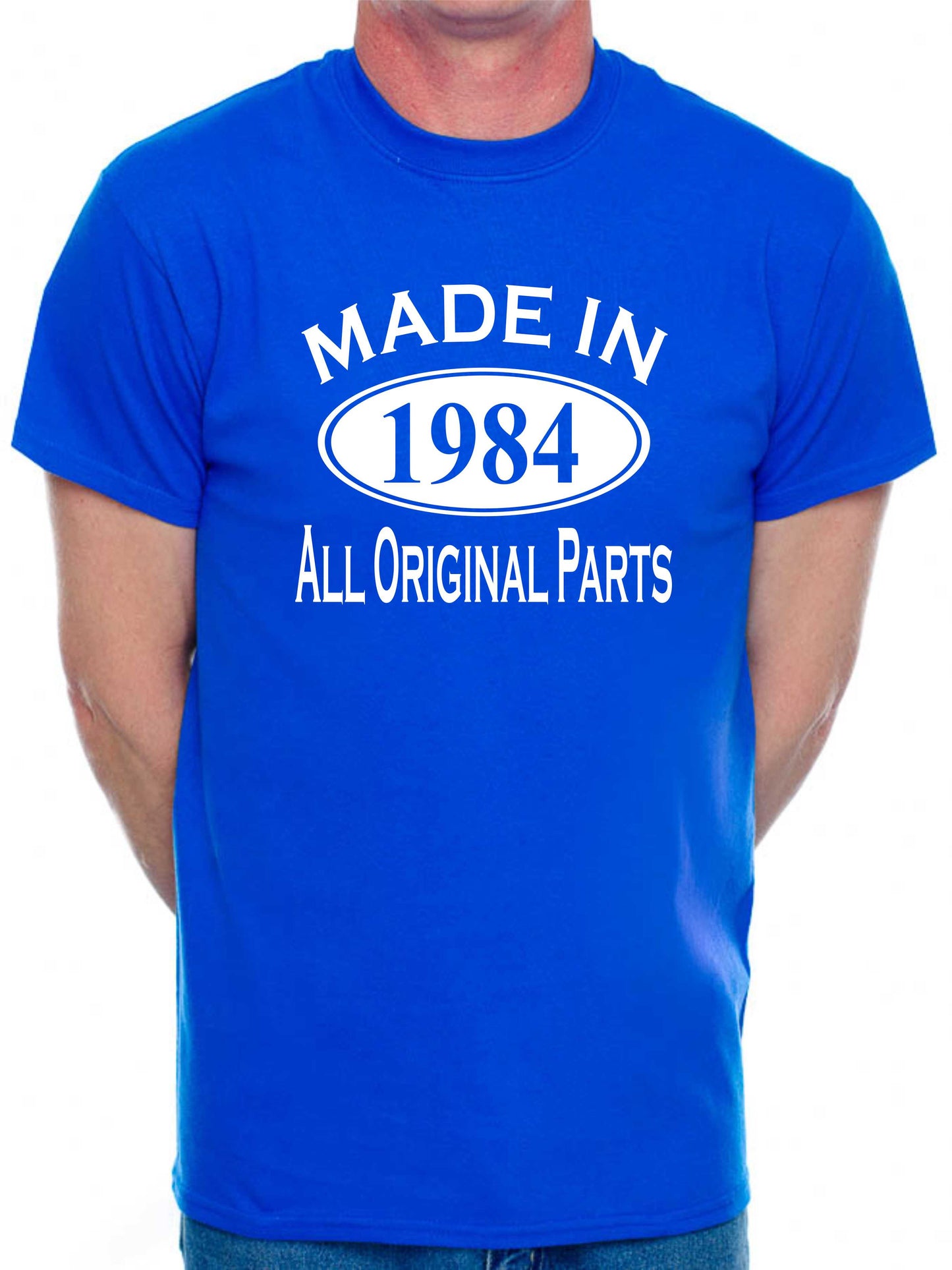 40th Men's Birthday T-Shirt Made in 1984 Tee Shirt Age 40 Birthday Gift for Men