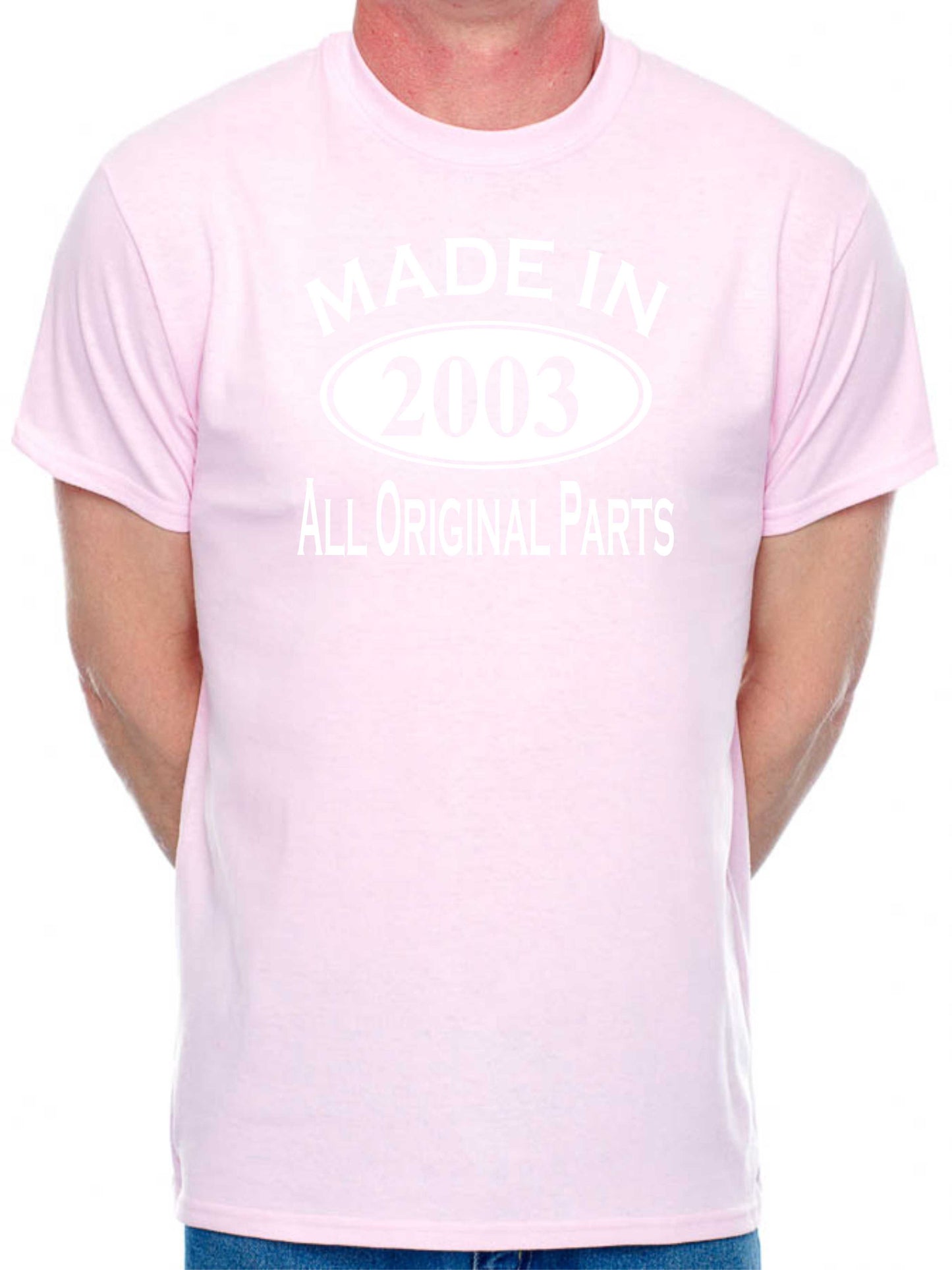 Made in 2003 21st Men's Birthday T-Shirt Age 21