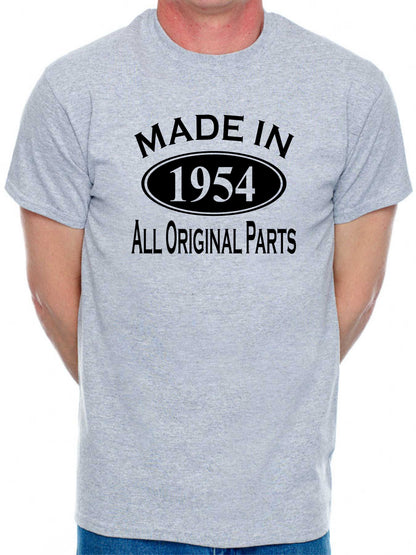Made in 1954 70th Men's Birthday T-Shirt Age 70