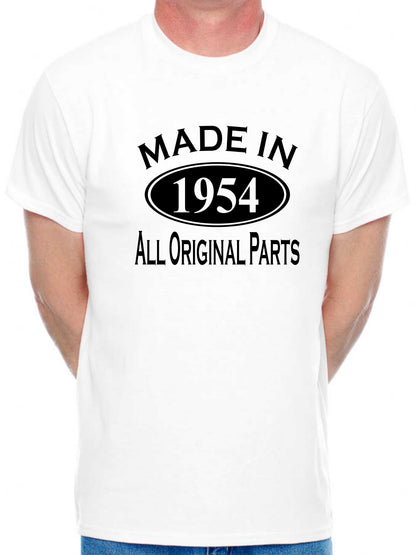 Made in 1954 70th Men's Birthday T-Shirt Age 70