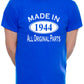 Made in 1944 80th Men's Birthday T-Shirt Age 80