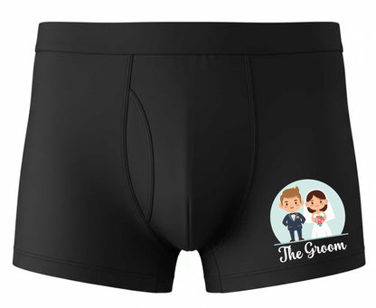 The Groom Bamboo Boxer Shorts Funny Wedding Gift Groom To Be