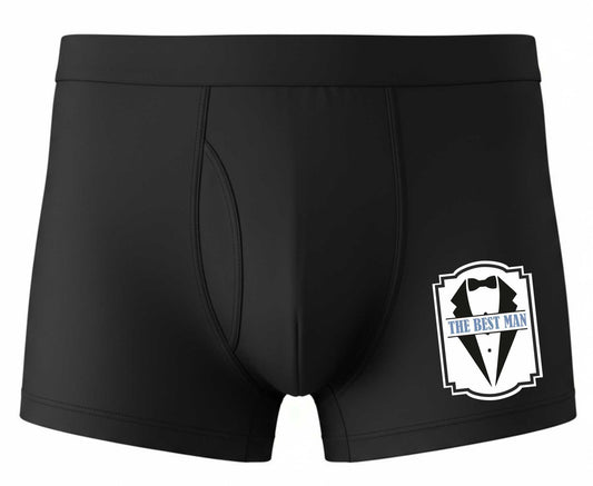 Bamboo Boxer Shorts Funny Wedding Gift The Best Man
