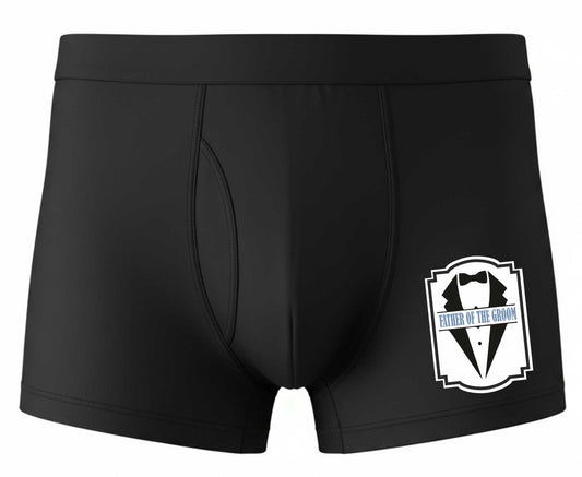 Bamboo Boxer Shorts Father Of The Groom Funny Wedding Gift