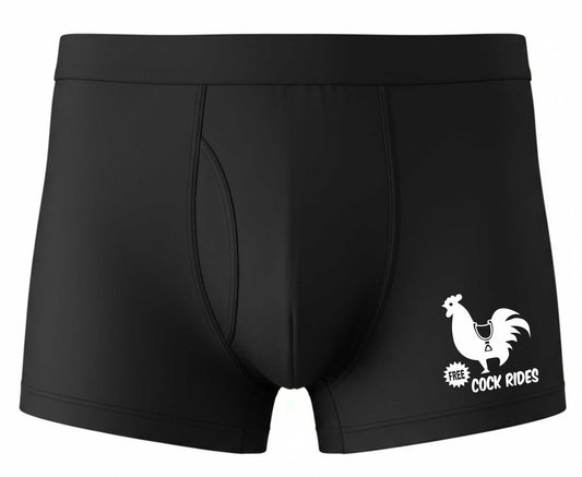 Supersoft Bamboo Boxer Shorts Gift Cock Rides Stag Do