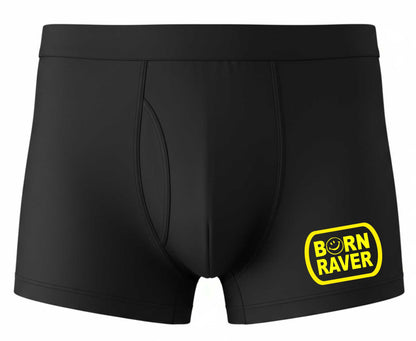 Born Raver Supersoft Bamboo Boxers Festival Gift For Him