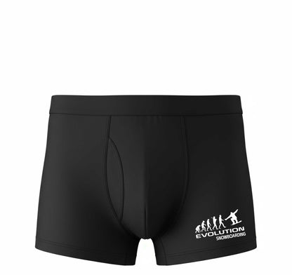 Funny Snowboarding Gift For Him Bamboo Boxers Boarders