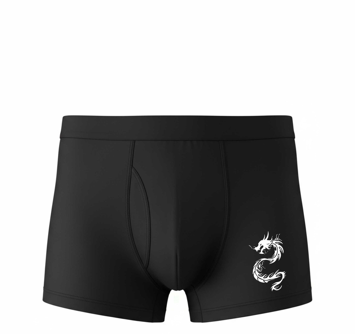 Dragon Tribal Gift For Him Fun Bamboo Boxer Shorts