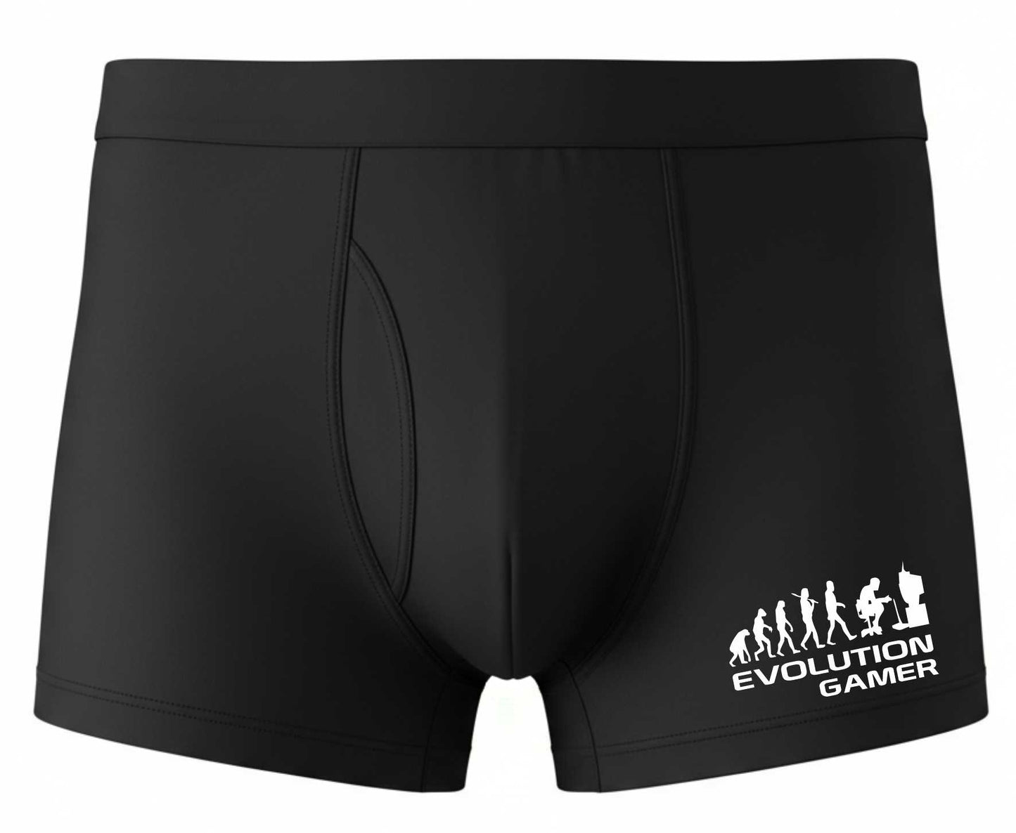 Evolution Of Gamer Supersoft Bamboo Boxers Fun Gaming Gift For Him
