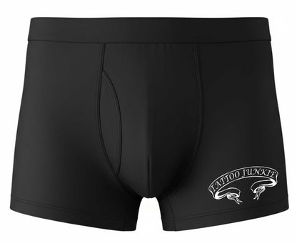 Funny Tattooed Man Gift For Him Tattoo Junkie Bamboo Boxer Shorts