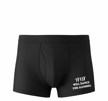 Funny Cheeky Drunk Gift Gift Bamboo Boxer Shorts Fun