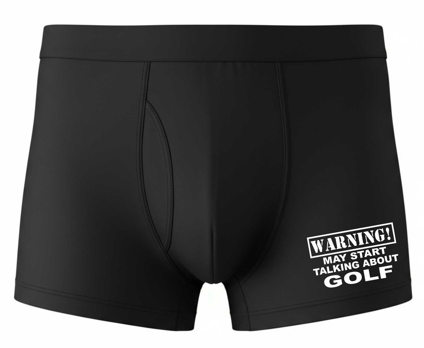 Bamboo Supersoft Boxer Shorts Golfing Gift May Talk About Golf