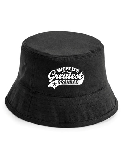 Bucket Hat Greatest Grandad Birthday Father's Day Present Gift For Him