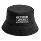 Print4U I Retired in 2025 Bucket Hat Perfect Retirement Gift for Men & Ladies