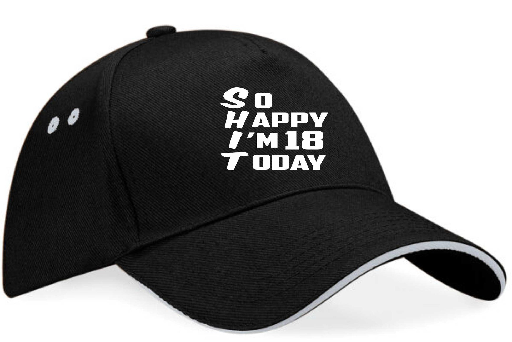 Baseball Cap Funny 18th Birthday Gift For Men Ladies 18 Year Old Present