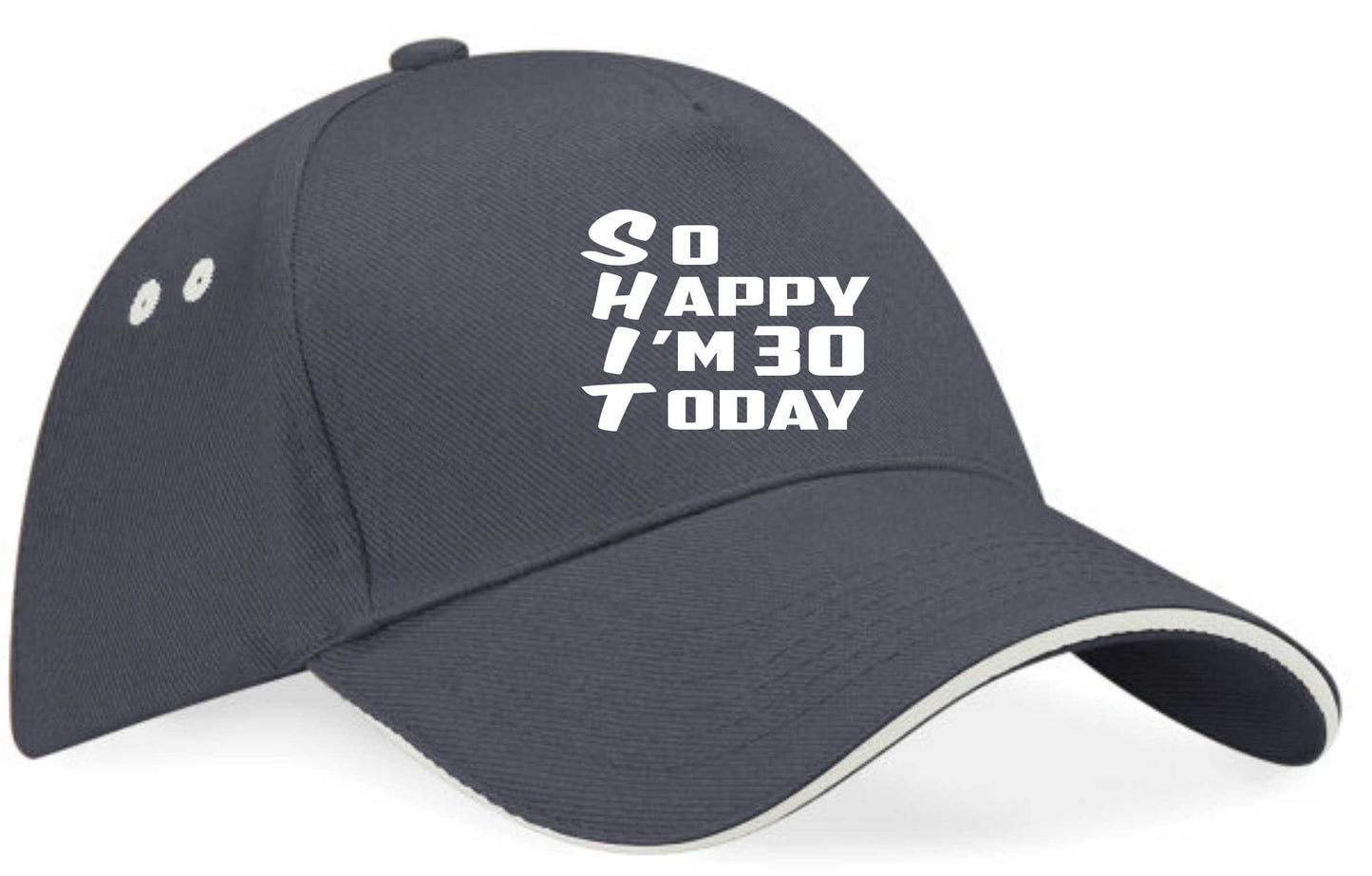 Baseball Cap Funny 30th Birthday Gift For Men & Ladies 30 Year Old Present