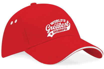Baseball Cap Greatest Grandpa Gift For Men Present Fathers Day Birthday