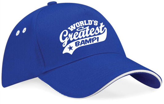 Baseball Cap Greatest Bampi Gift For Men Present Fathers Day Birthday