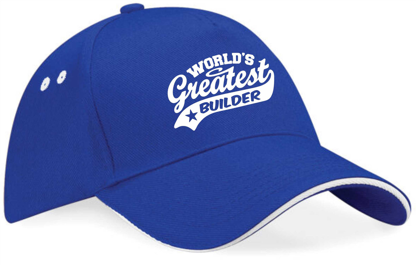 Baseball Cap Greatest Builder Birthday Present Gift For Him Gift For Her